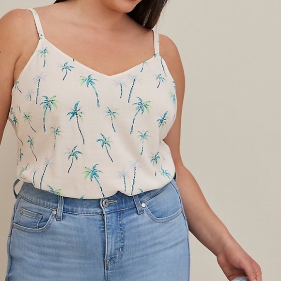 NWT Torrid Ava Rayon Slub Cami Size 0X - Picture 5 of 11